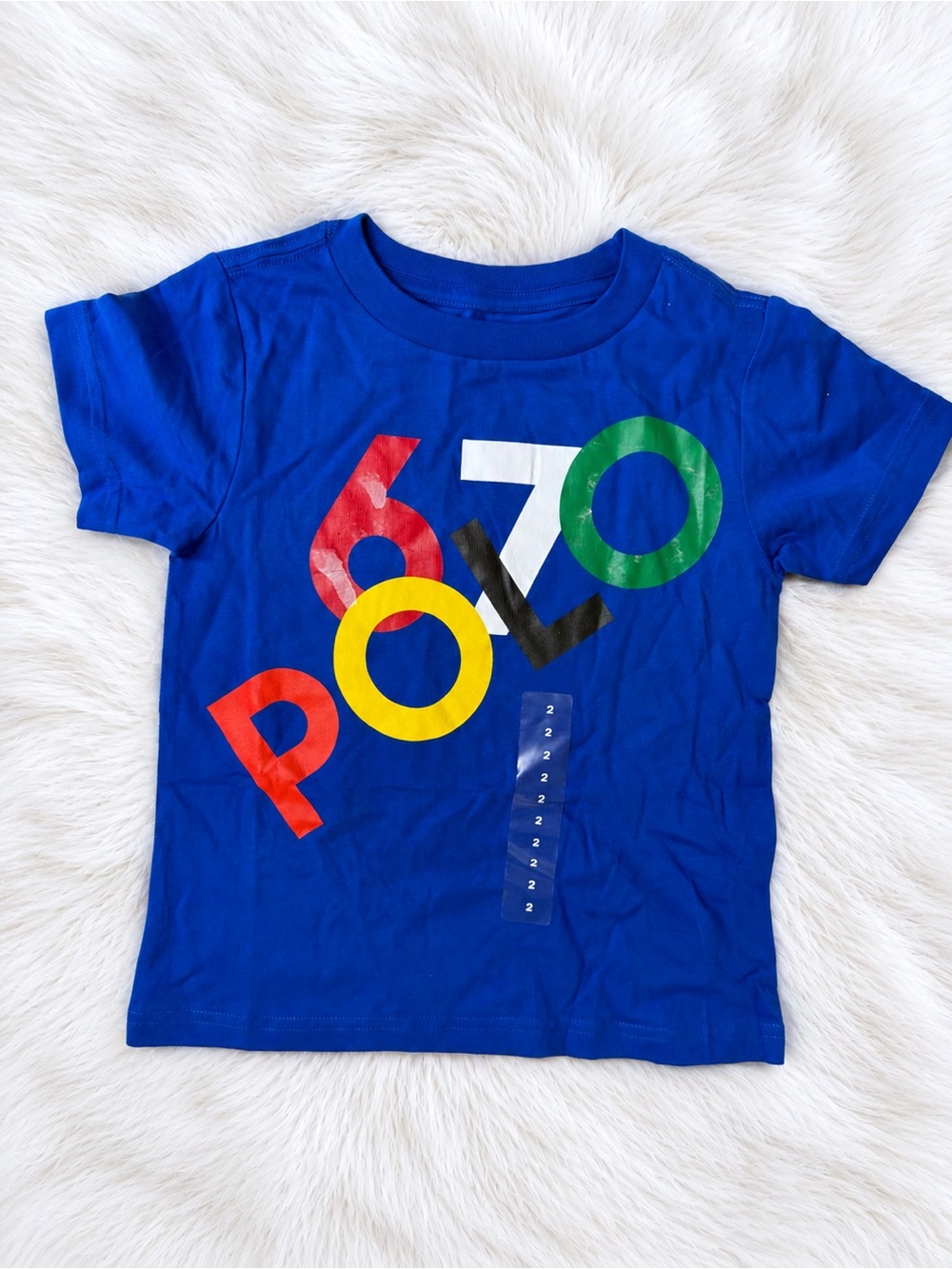 Polo Ralph Lauren Polo 67 Graphic Tee Kids Blue | NWOT, see description